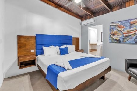 Hotel room at Republik Hotel in Jaco Beach Costa Rica